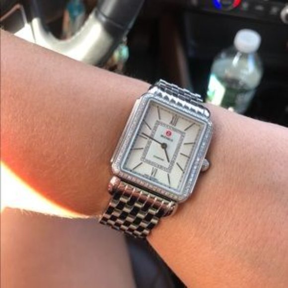 Michele watch with diamonds